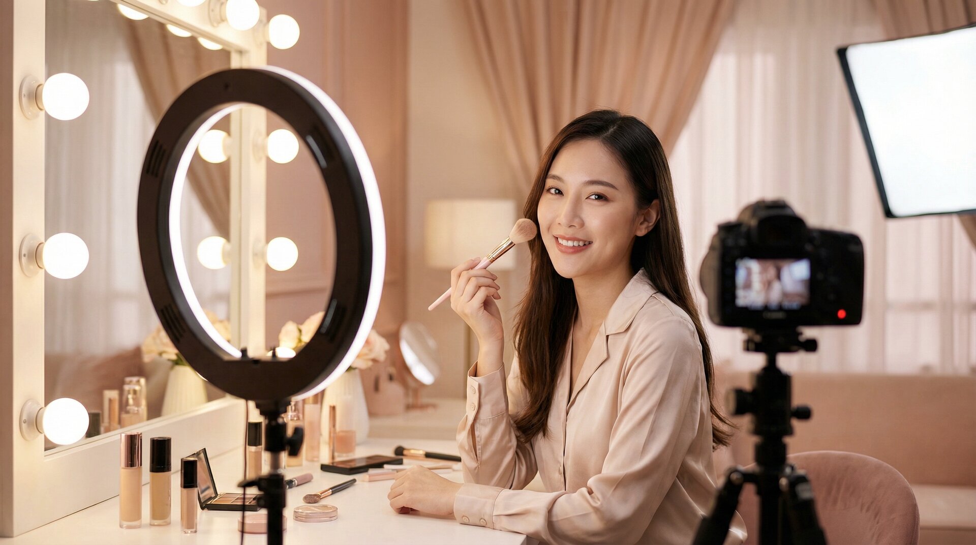 糖心vlog美妆视频教程